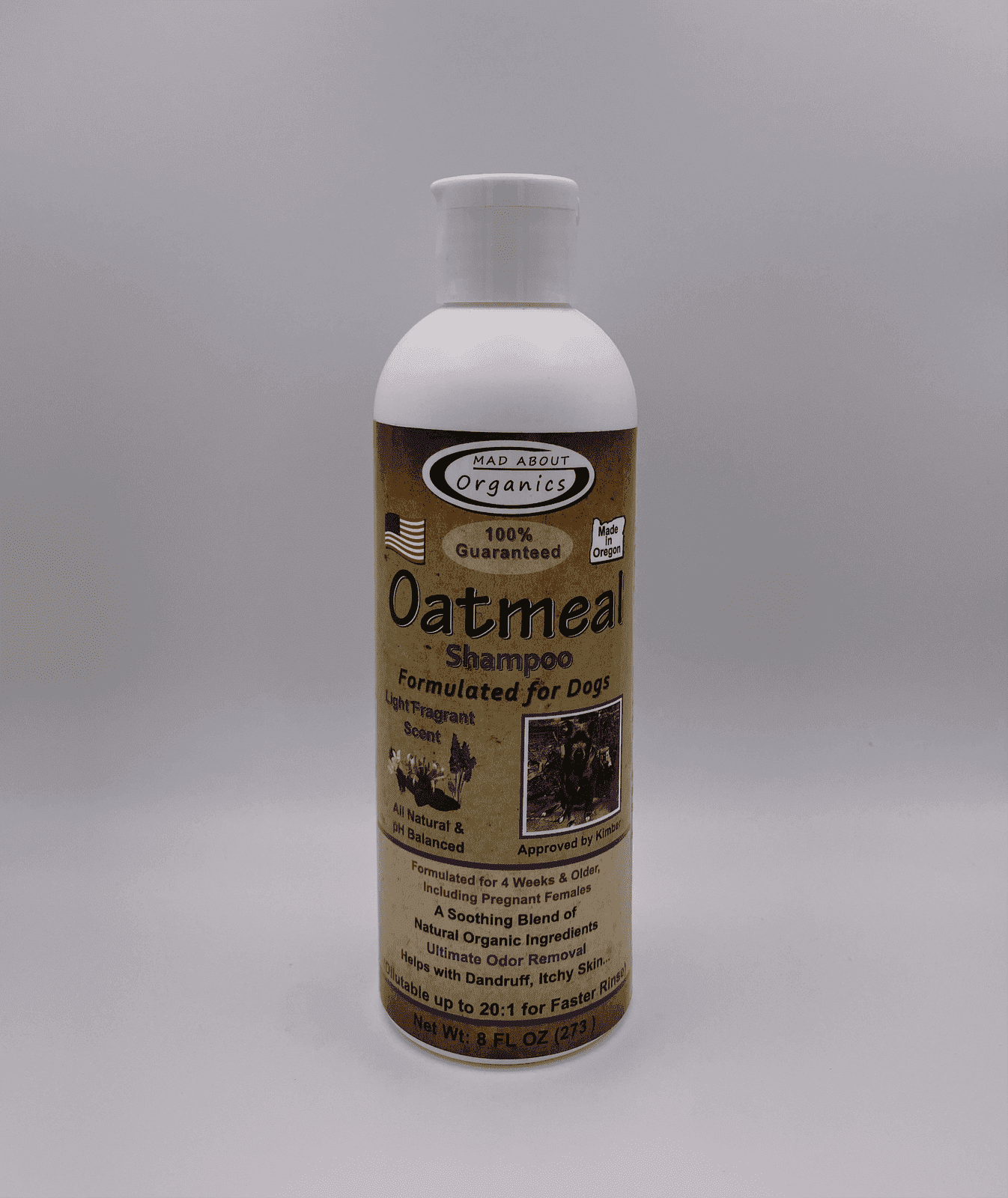 Mad About Organics Oatmeal Shampoo 8oz