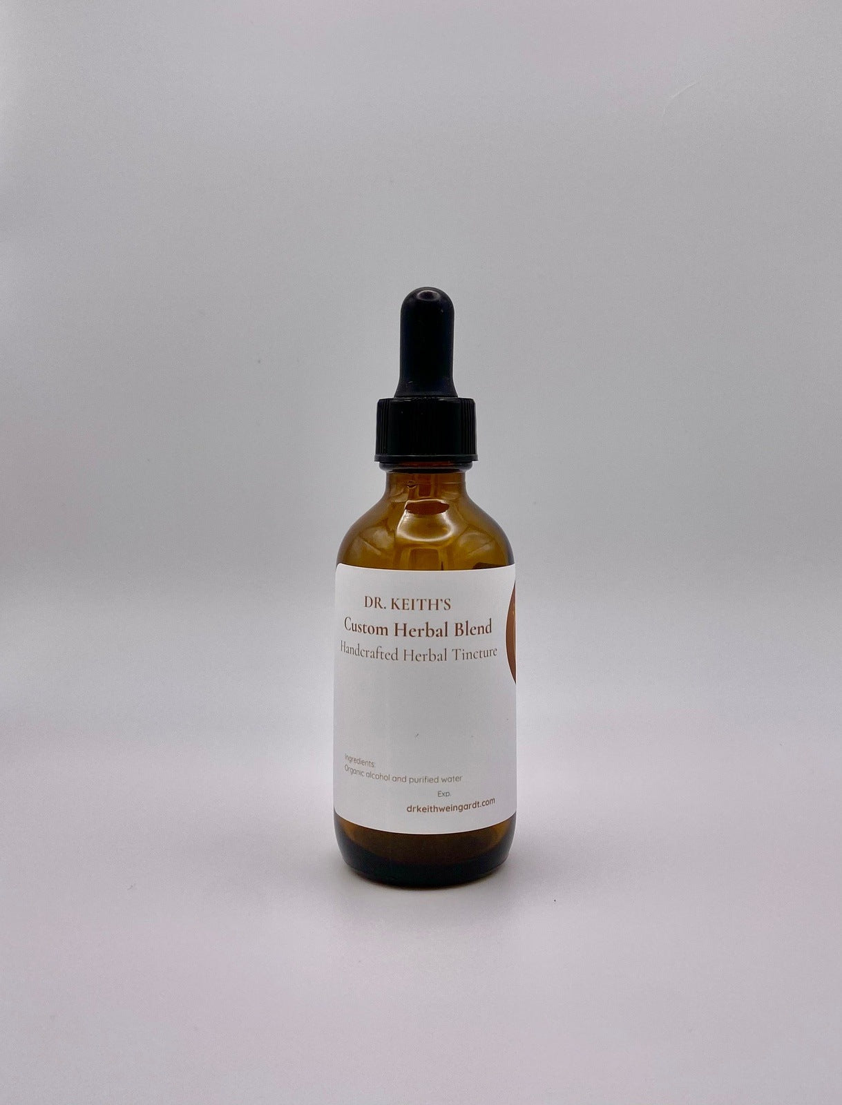 Dr. Keith's Custom Herbal Tincture 2oz