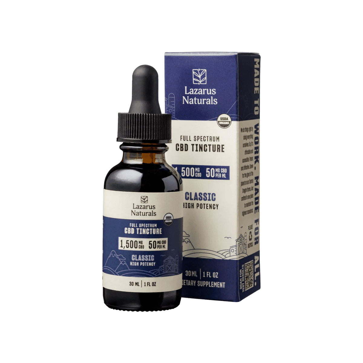 Lazarus Naturals Full Spectrum CBD High Potency 30mL