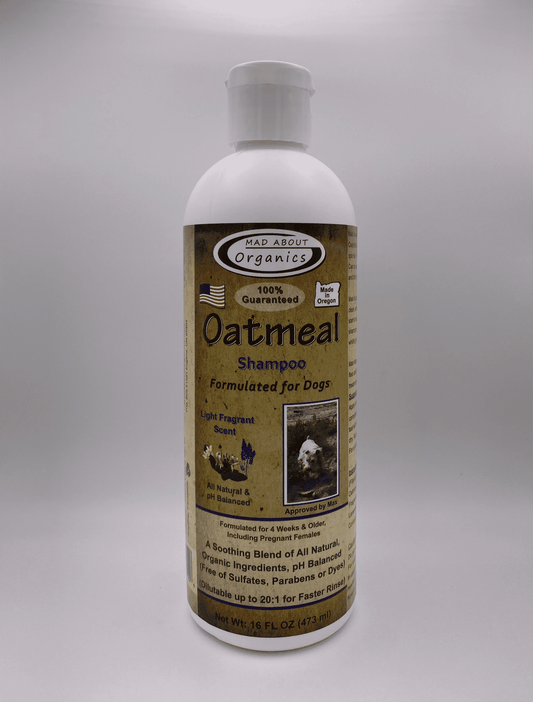 Mad About Organics Oatmeal Shampoo 16oz