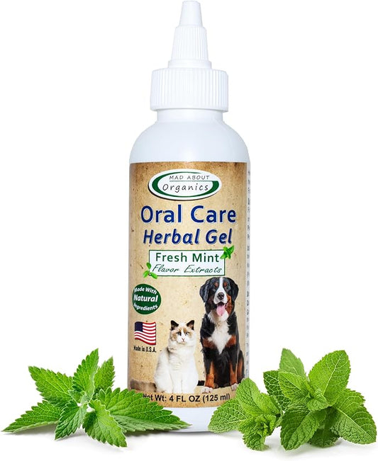 Mad About Organics Oral Care Herbal Gel 4oz