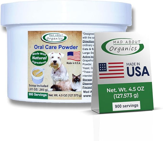 Mad About Organics Oral Care Powder 4.5oz