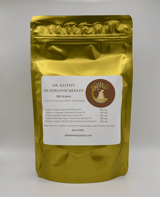 Dr. Keith's Concentrated Mushroom Medley Powder 100g