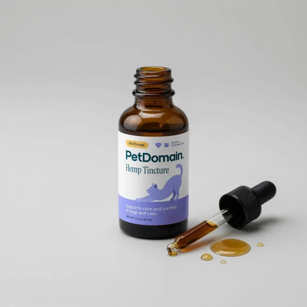 PetDomain (Formerly ThorneVet) Hemp Tincture 1oz