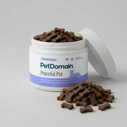 PetDomain (Formerly ThorneVet) Peaceful Pet 90 soft chews