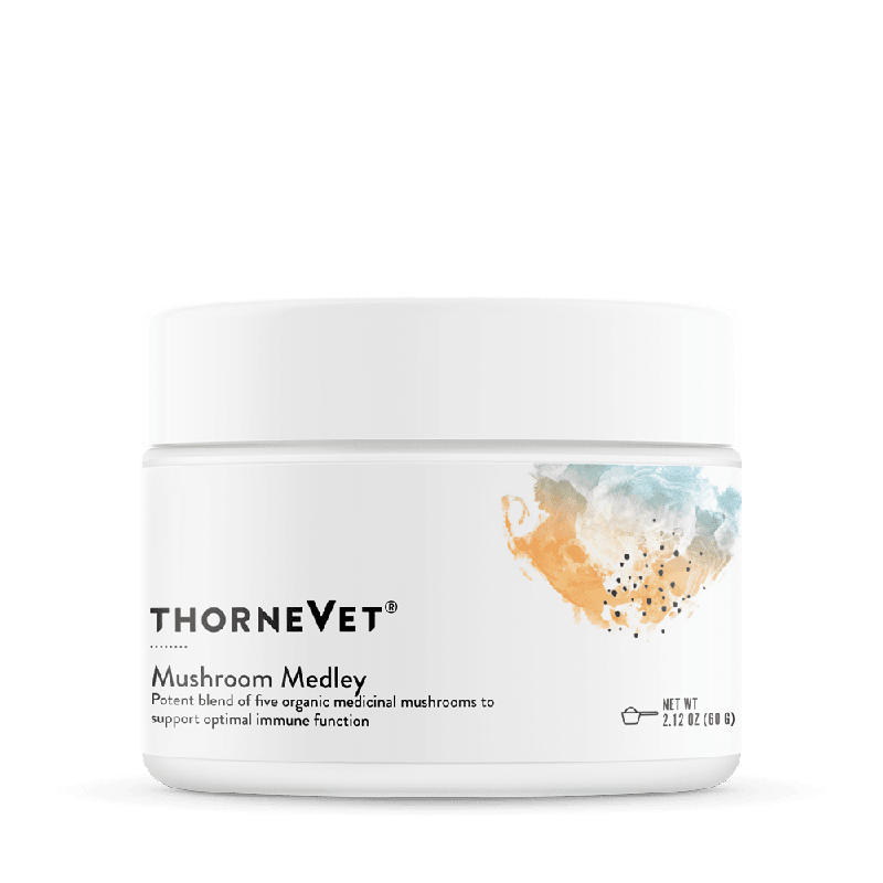 ThorneVet Mushroom Medley 2.12oz powder