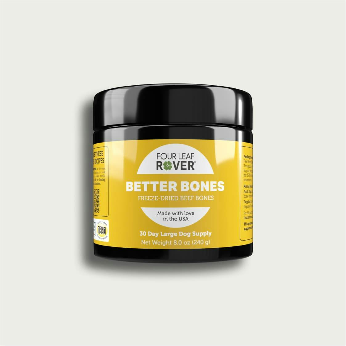 Four Leaf Rover Better Bones 8oz powder