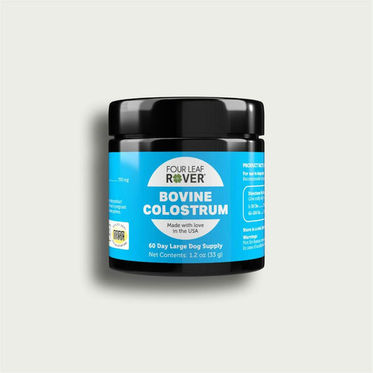 Four Leaf Rover Bovine Colostrum 1.2oz powder